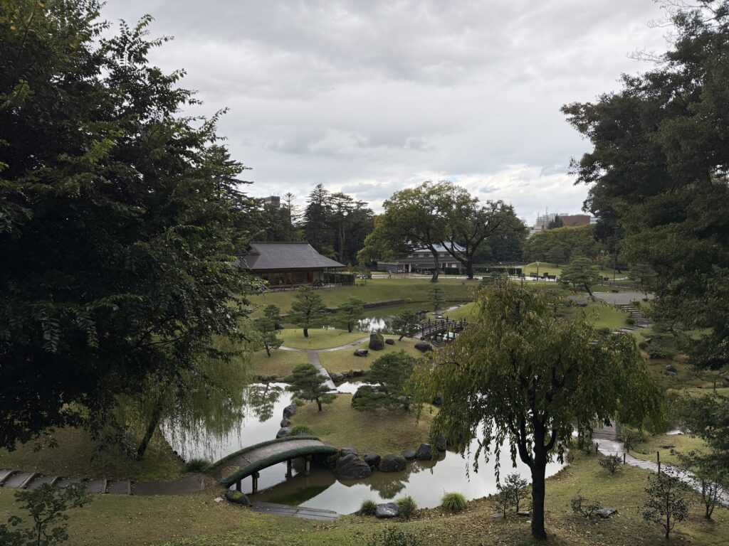 Wunderschöner japanische Park